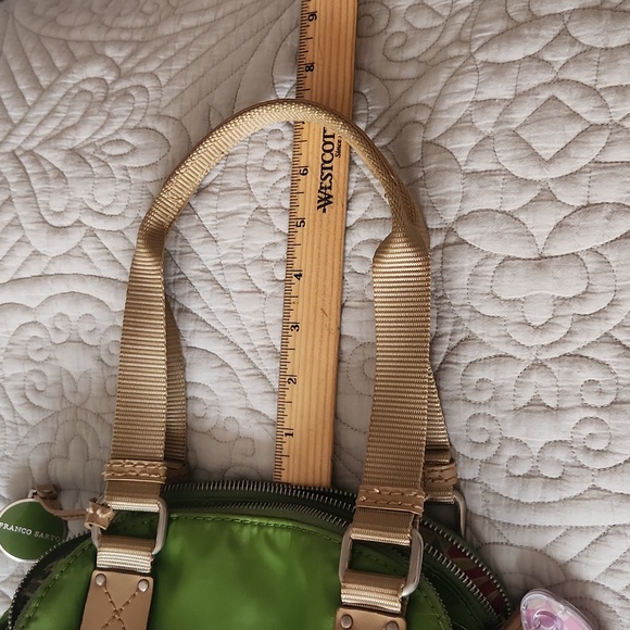 Franco Sarto Green Nylon Purse Handbag - Picture 9 of 12